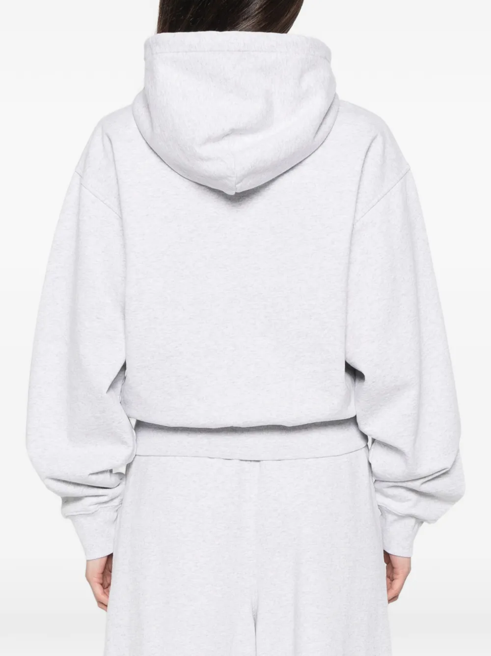 Alexander Wang Hoodie met rits Grijs