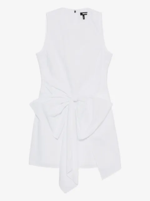 ROTATE BIRGER CHRISTENSEN vestido corto con detalle de moño