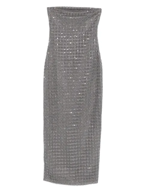 ROTATE BIRGER CHRISTENSEN bead-embellishment maxi dress