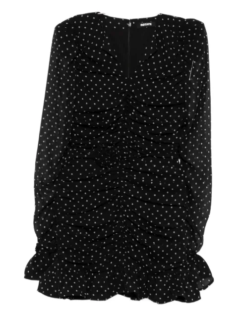 ROTATE BIRGER CHRISTENSEN vestido corto con estampado floral