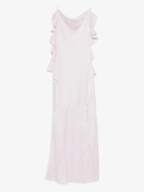 ROTATE BIRGER CHRISTENSEN vestido largo con volantes