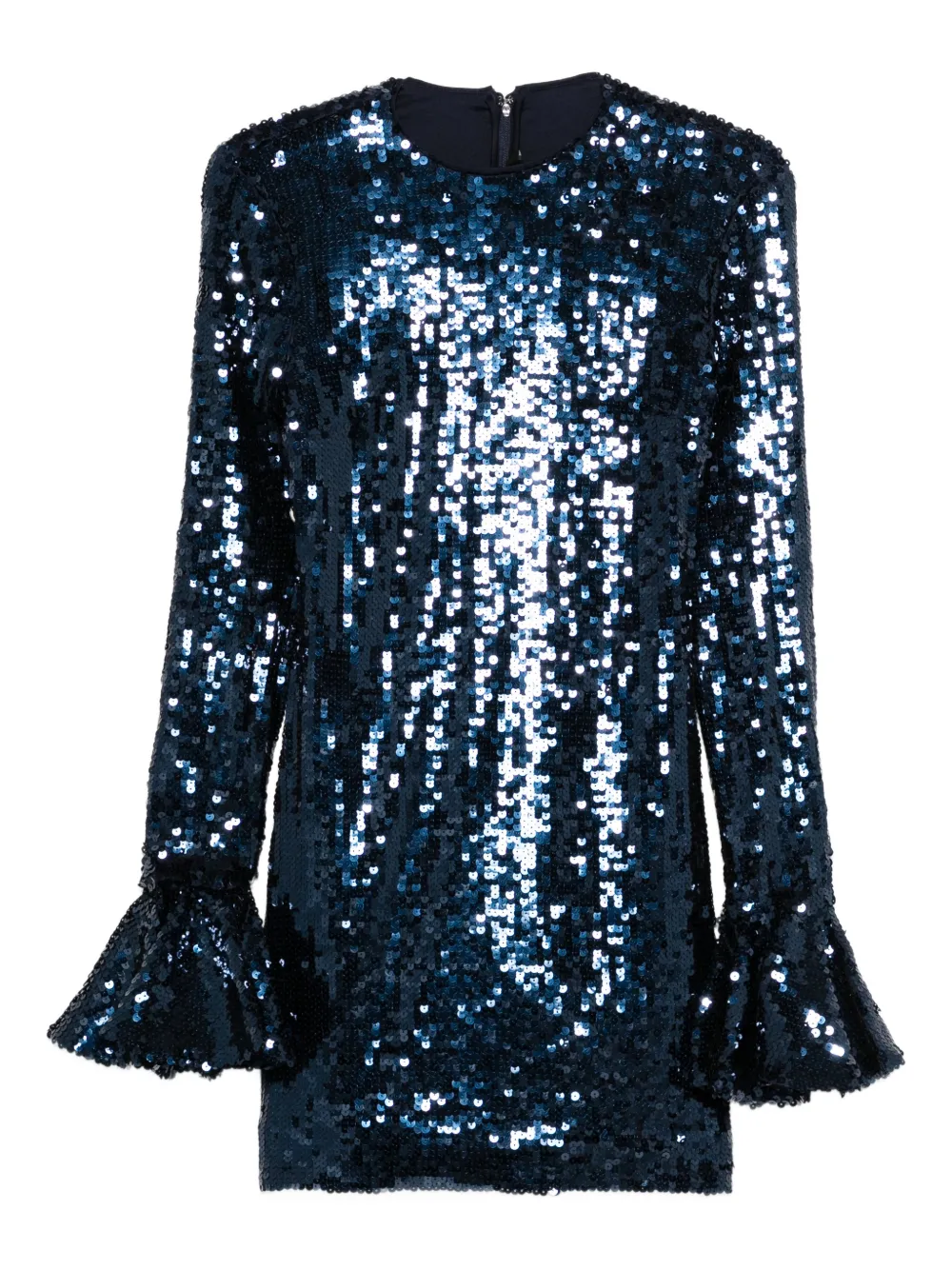 ROTATE BIRGER CHRISTENSEN sequin long-sleeve mini dress | Blue | Image 1