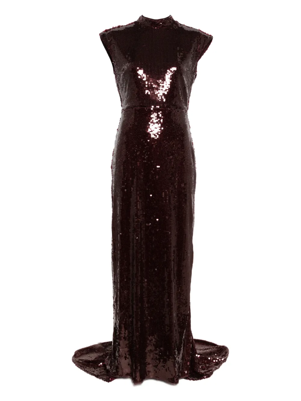 ROTATE BIRGER CHRISTENSEN cap-sleeve maxi dress | Red | Image 1