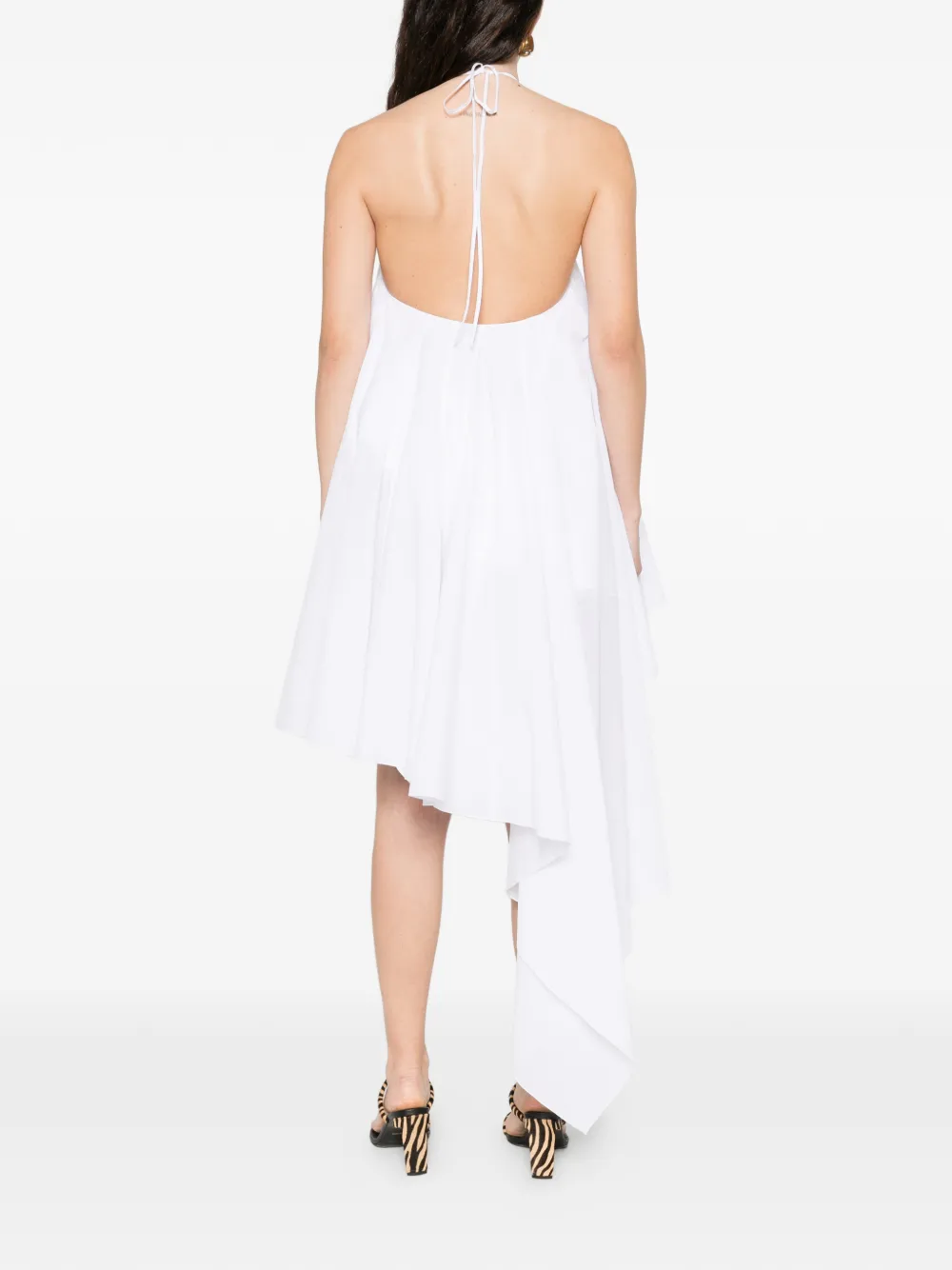 Jacquemus The Triangle mini-jurk Wit