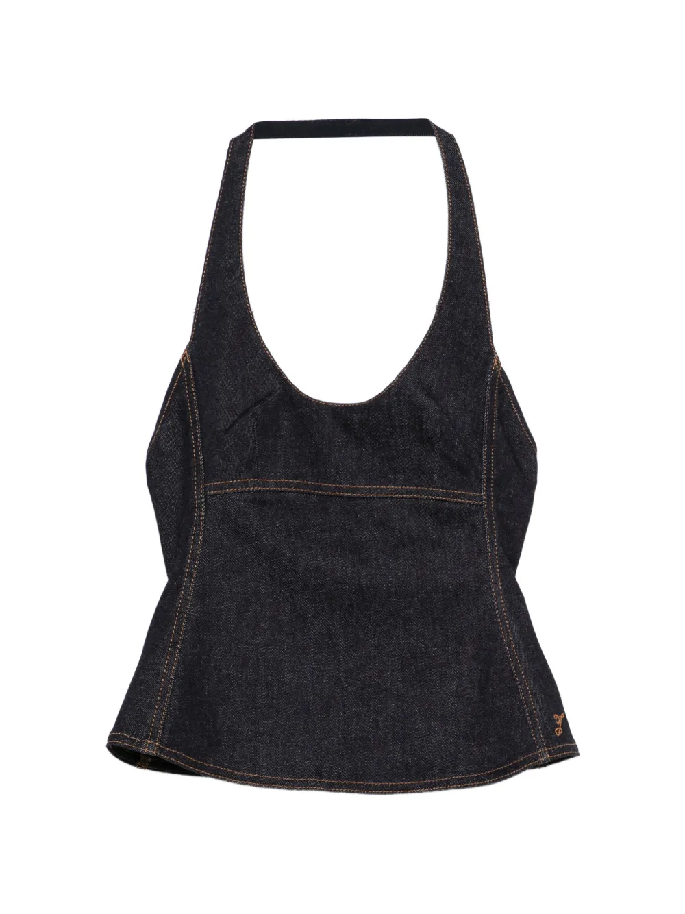 Jacquemus The Lavoir de-Nîmes denim top - Blu