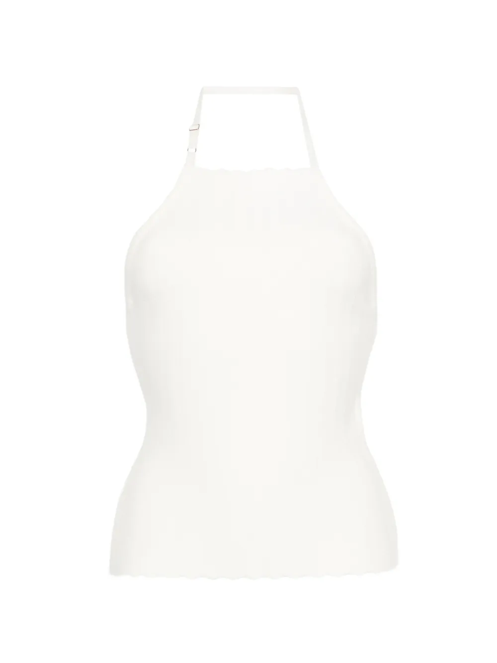 Jacquemus The Tablier halter top - Weiß