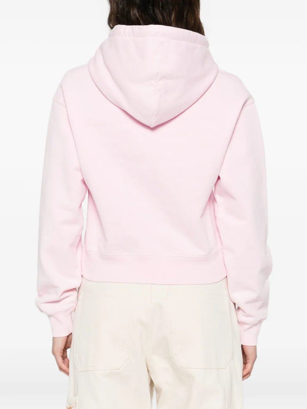 Jacquemus Hoodie met logopatch Roze