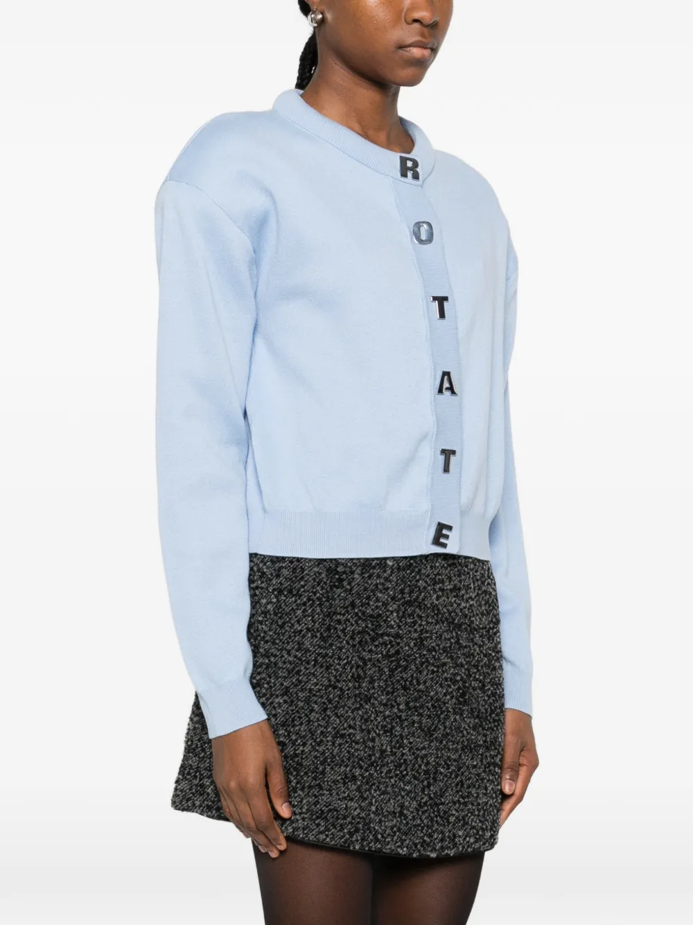 Logo-Button Cardigan