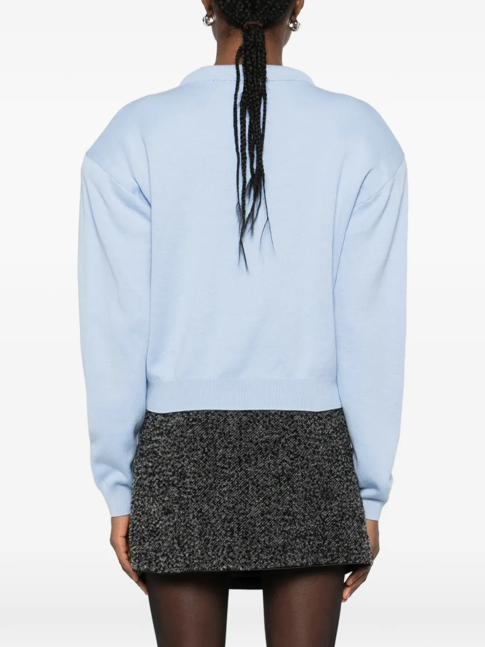 Logo-Button Cardigan
