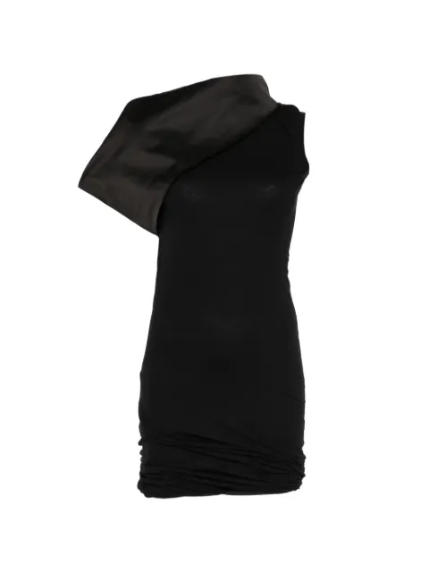 Rick Owens drape-neck mini dress
