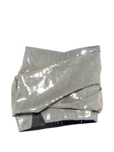 Rick Owens sequin-embellishment mini skirt