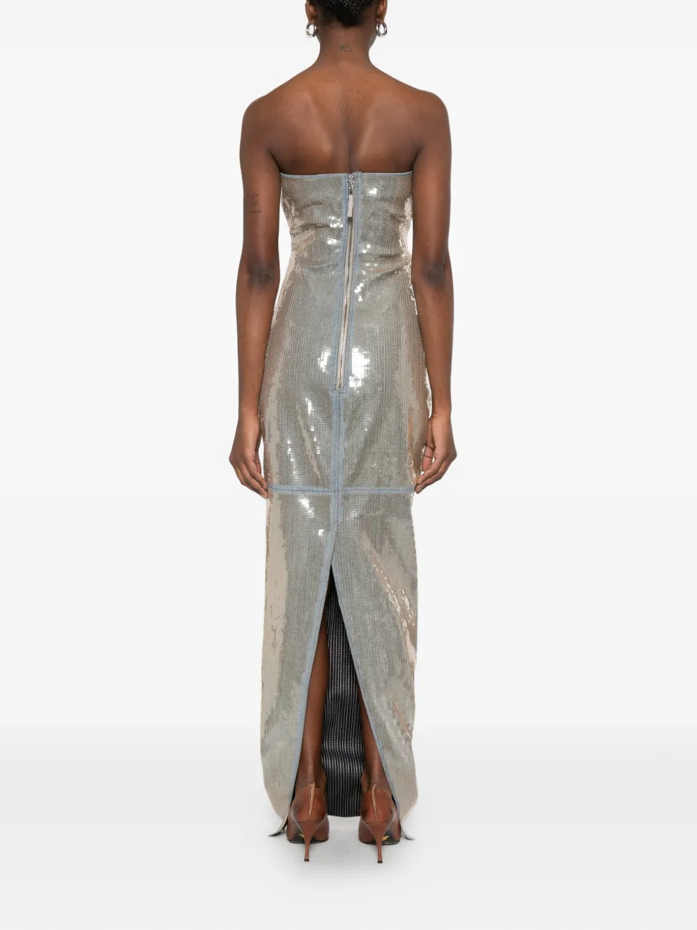 Rick Owens Prong avondjurk Grijs