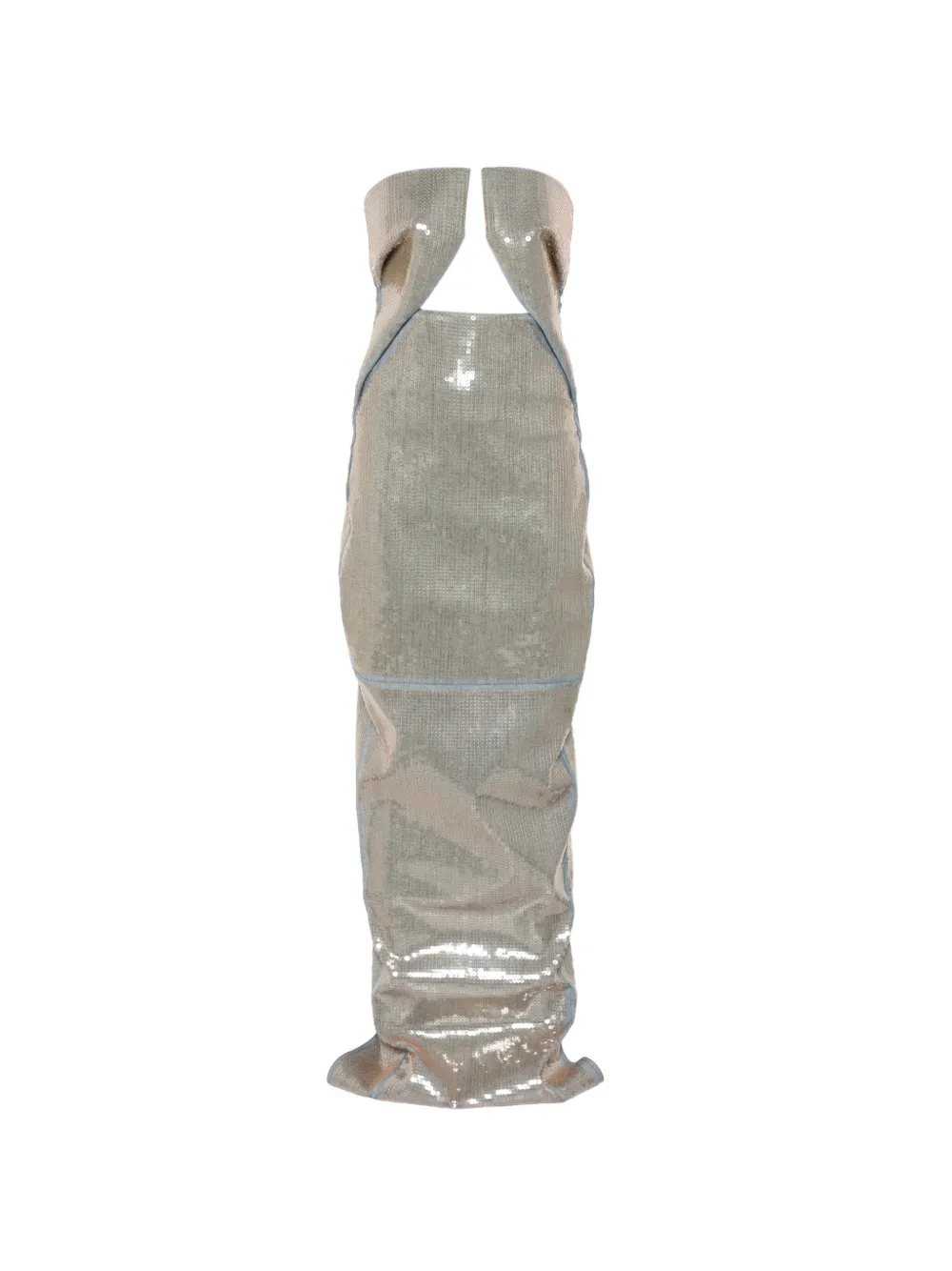 Rick Owens sequin-embellishment maxi dress - Grigio