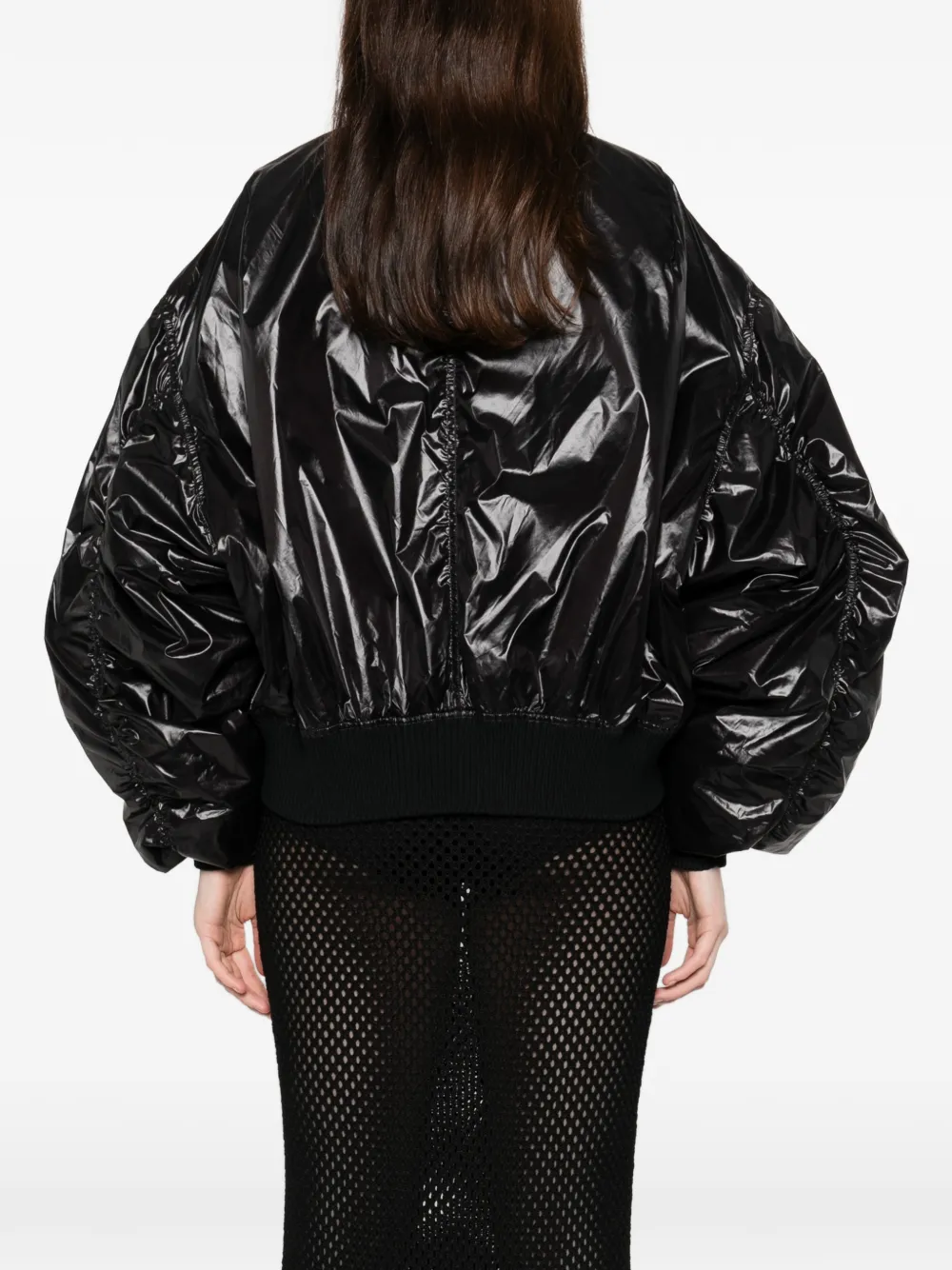 Rick Owens Secchia Flight bomberjack Zwart