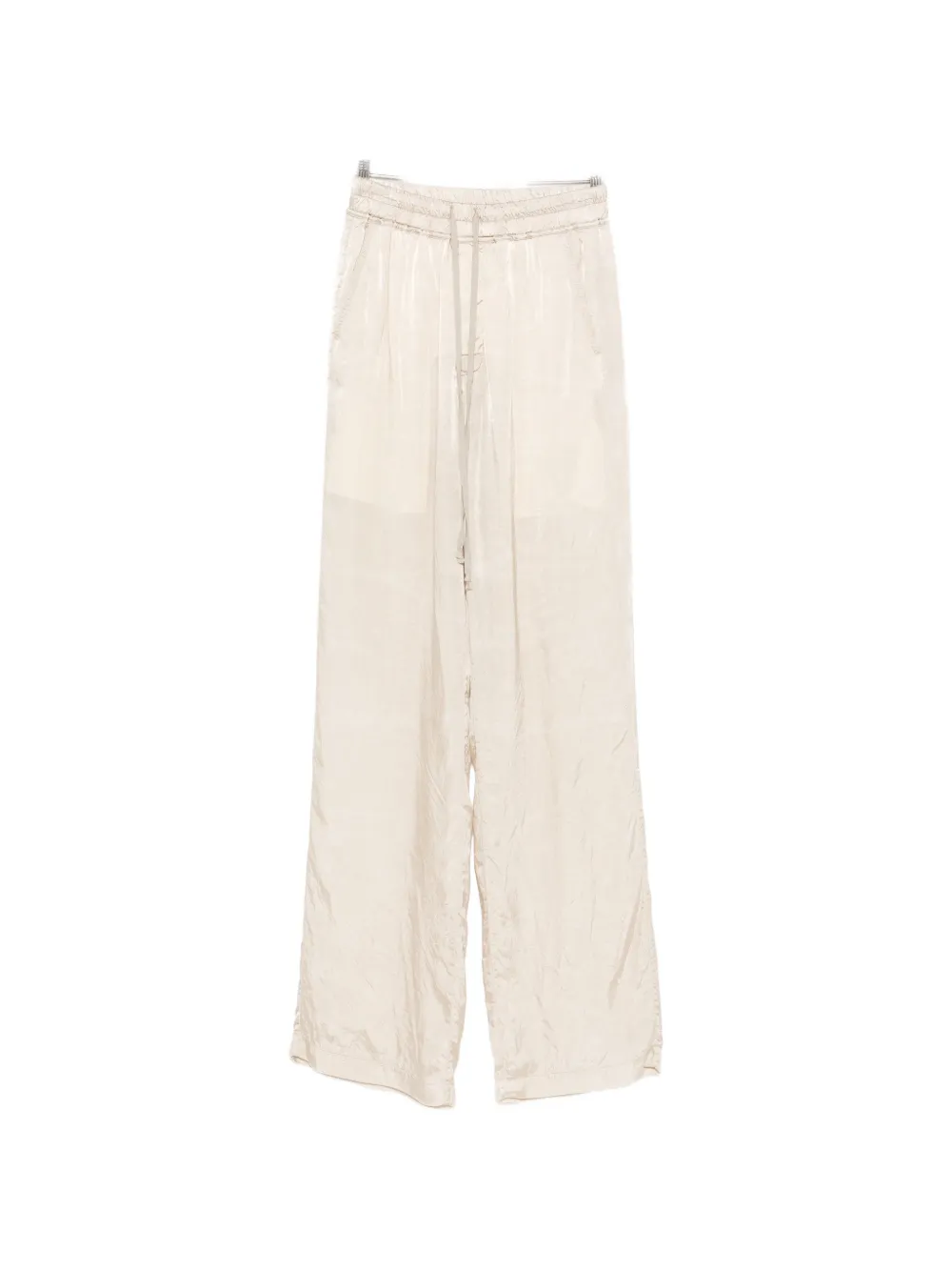 Rick Owens drawstring wide leg trousers - Toni neutri