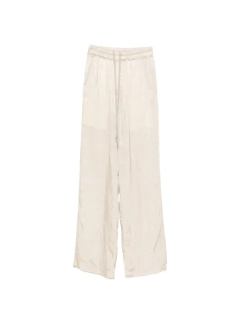 Rick Owens drawstring wide leg trousers