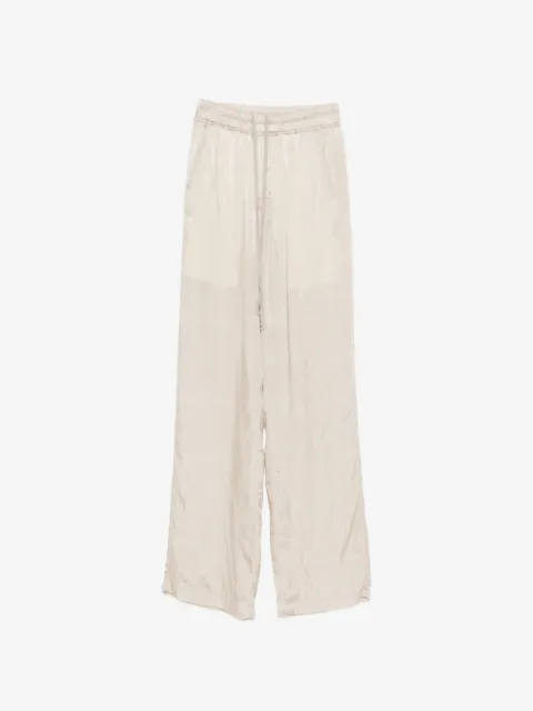 Rick Owens drawstring wide leg trousers