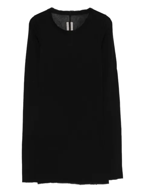 Rick Owens rib knit long-sleeved T-shirt