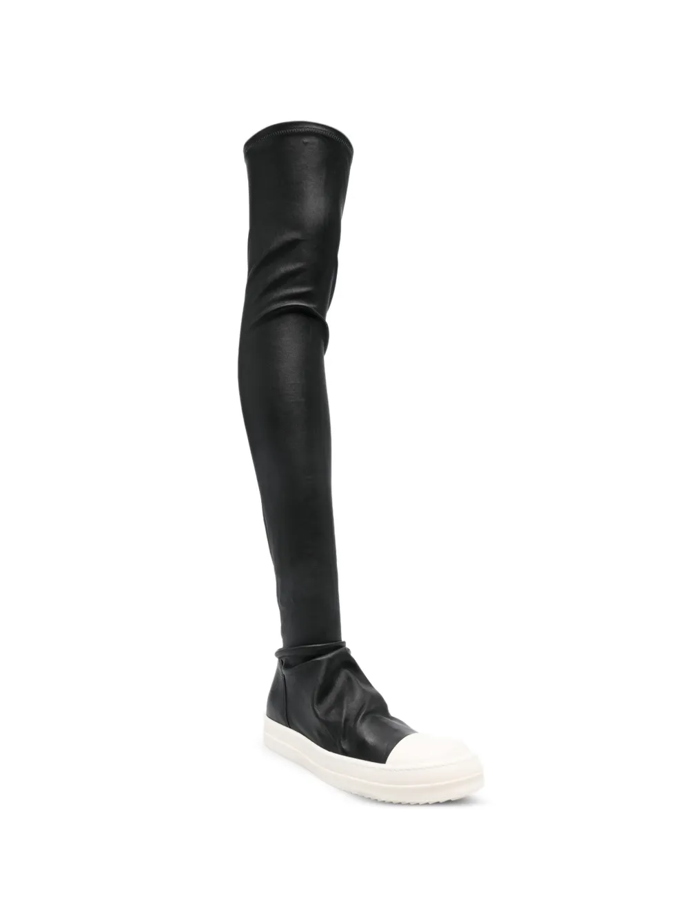 Rick Owens High Stocking Sneaks laarzen Zwart