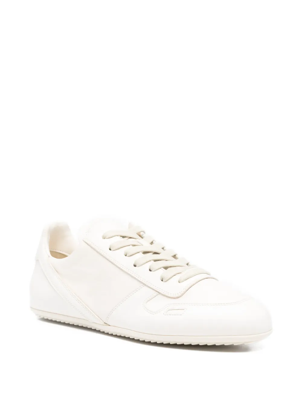 Rick Owens Leren sneakers Wit