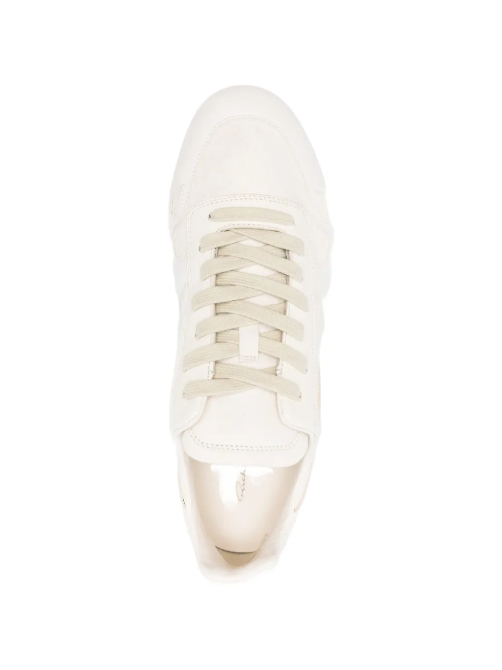 Rick Owens Leren sneakers Wit