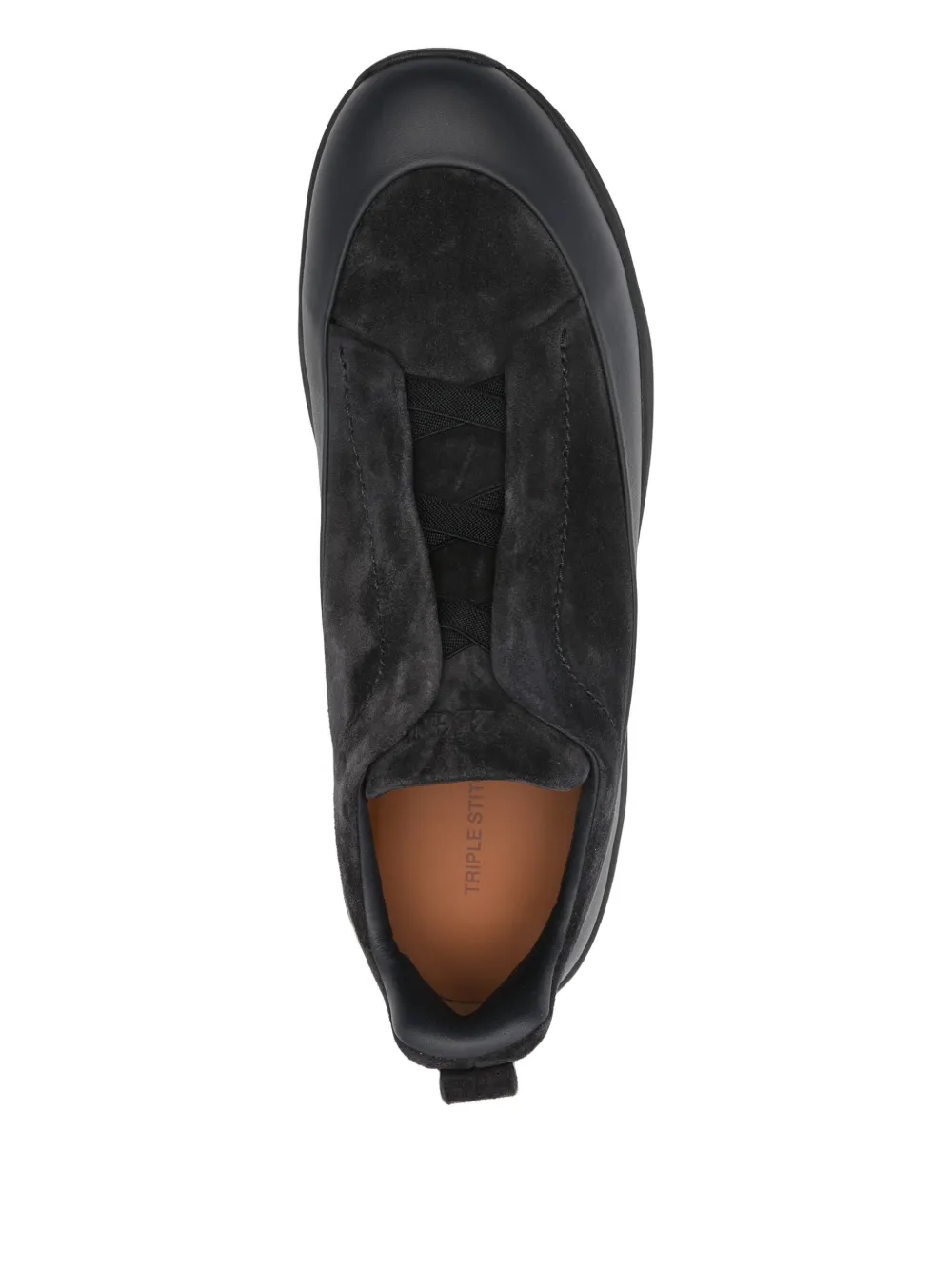 Zegna low-top sneakers Zwart