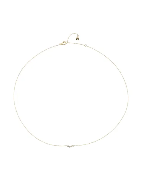Mateo 14k yellow gold diamond bezel wave bracelet