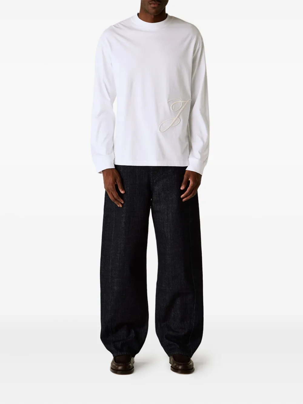 Jacquemus Mirada wide-leg jeans - Blauw
