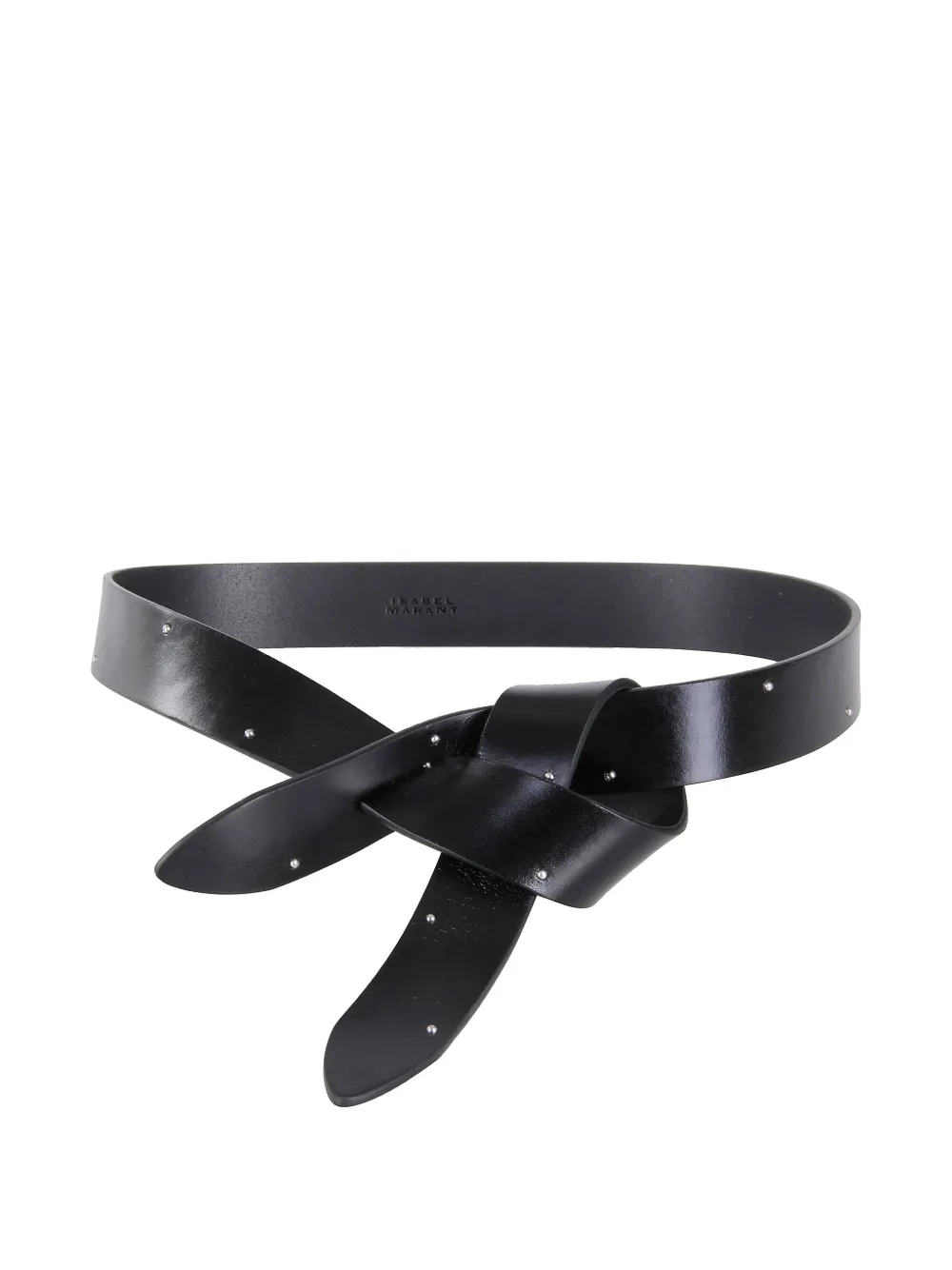 ISABEL MARANT knot-detail belt - Zwart