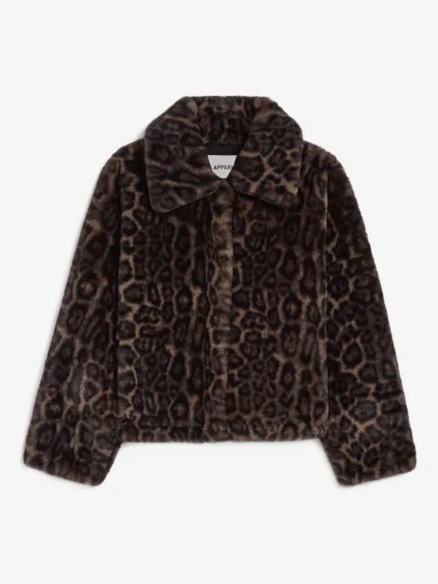 Apparis Elis Jacke mit Leoparden-Print
