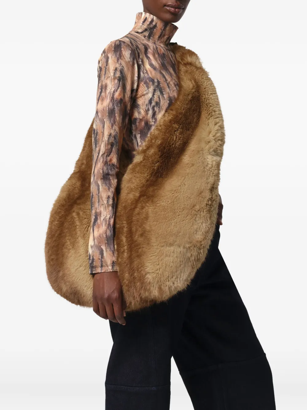 Apparis Maxi Colette schoudertas Bruin