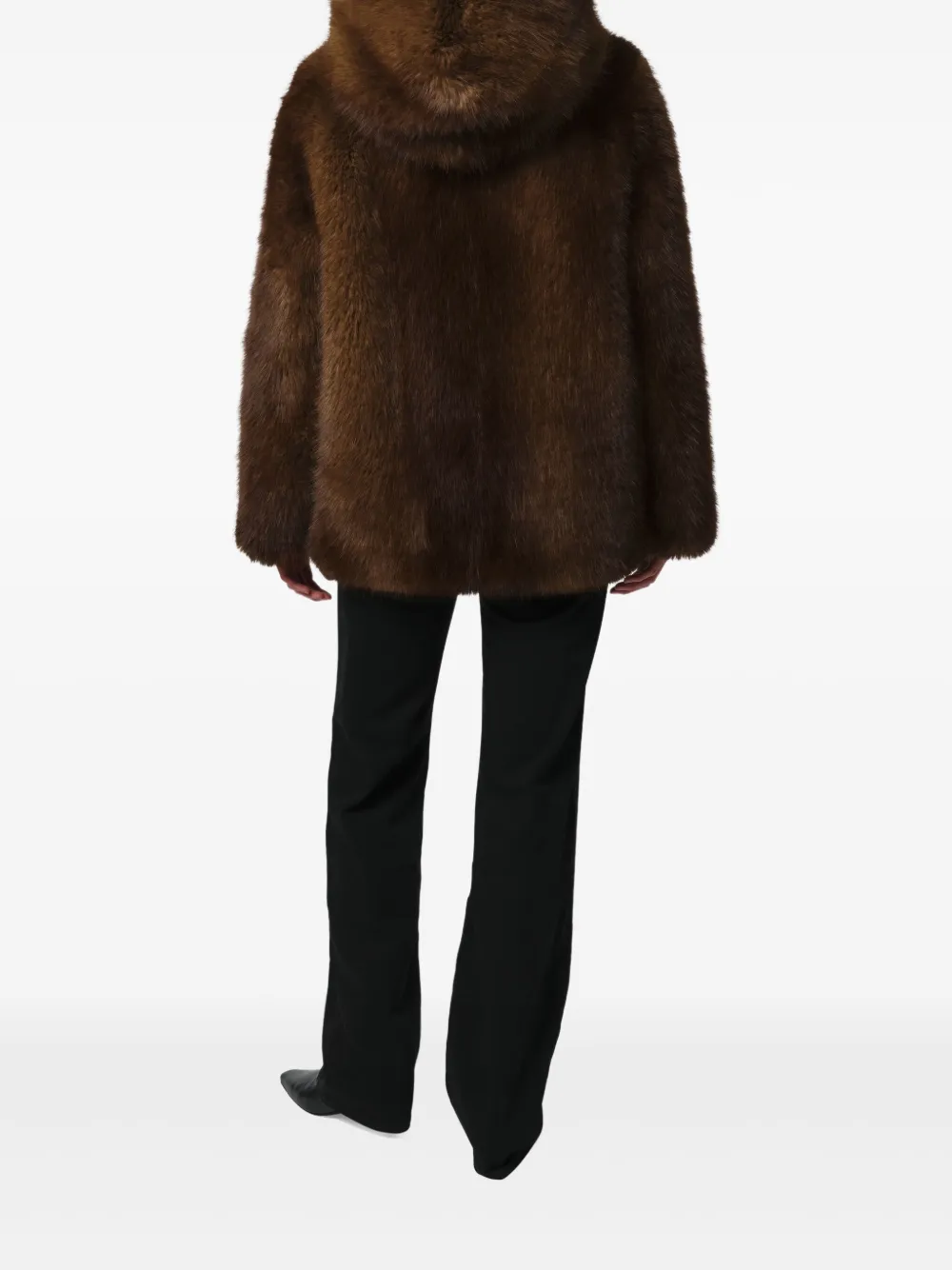 Apparis Katin Hooded Jacket In Brown