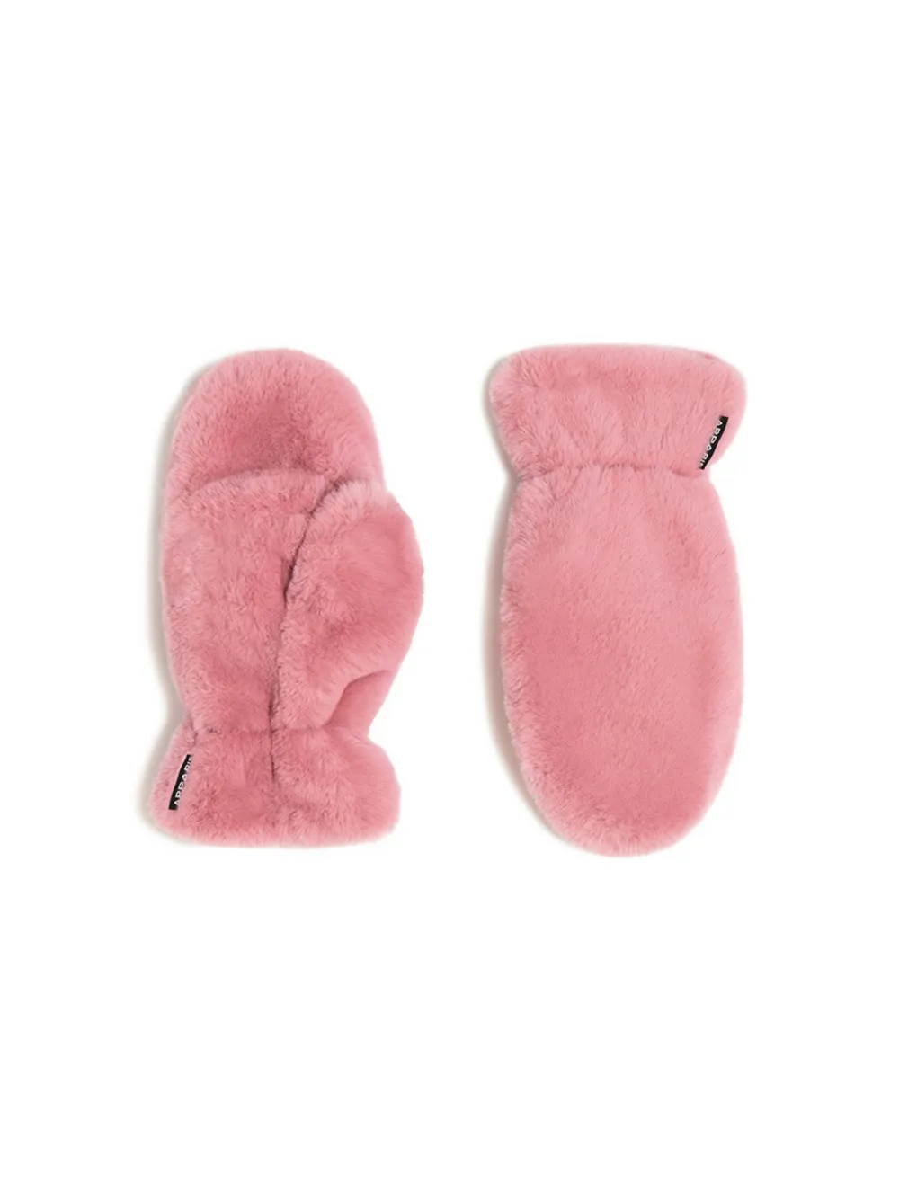 Apparis Coco Faux-fur Gloves In Pink