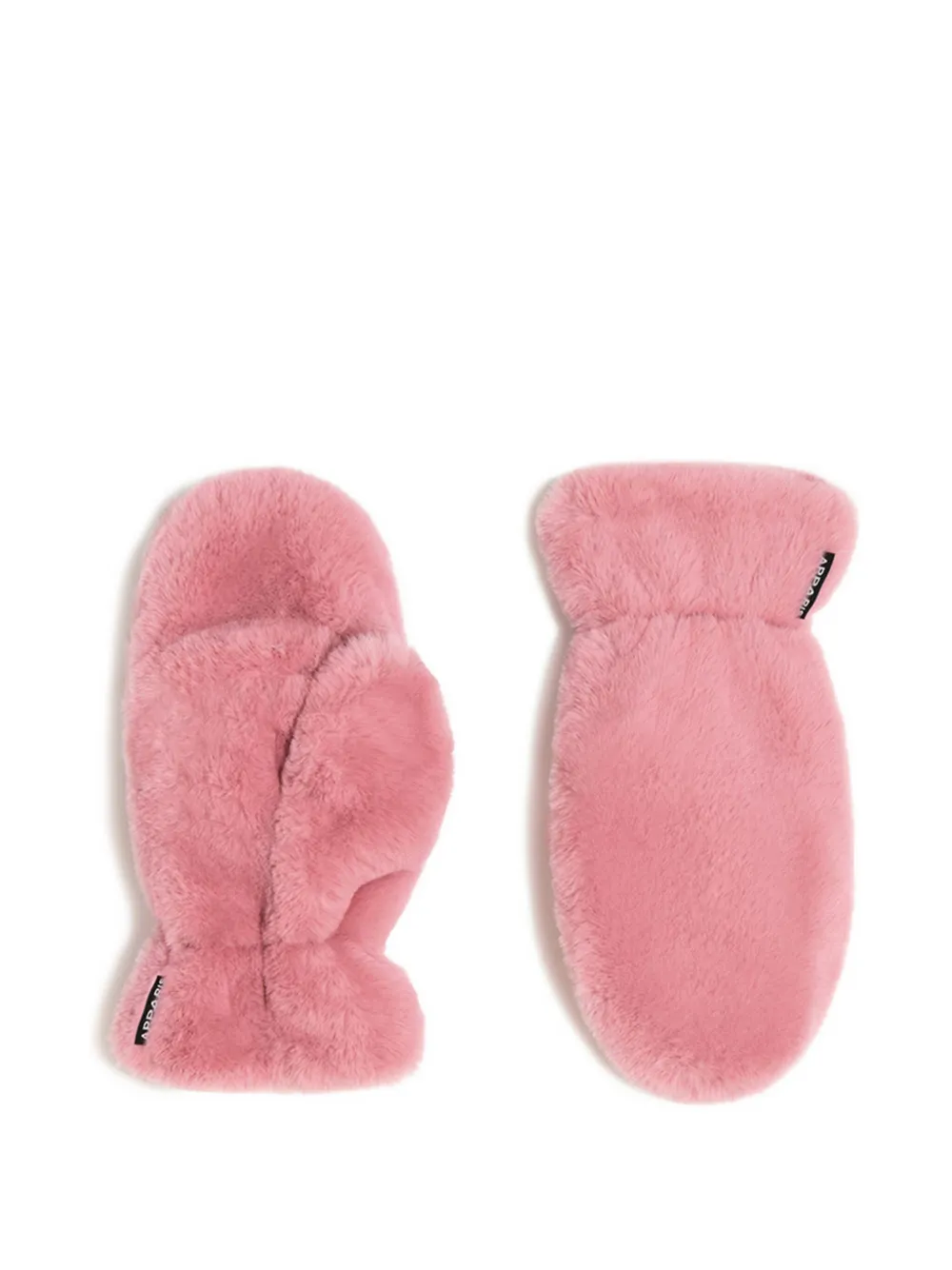 Apparis Coco Faux-fur Gloves In Pink