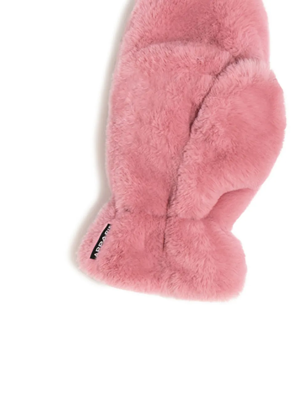 Apparis Coco handschoenen van imitatiebont - Roze
