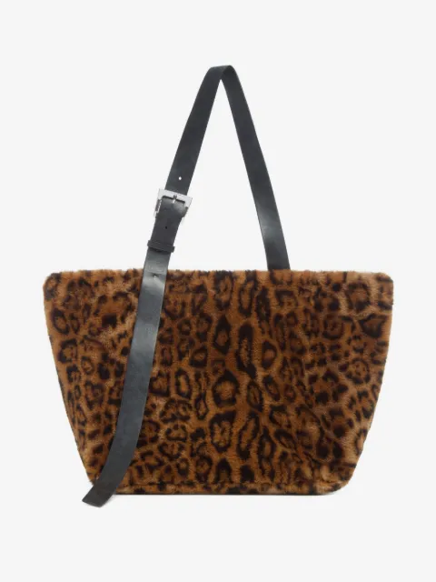 Apparis Esti leopard tote bag