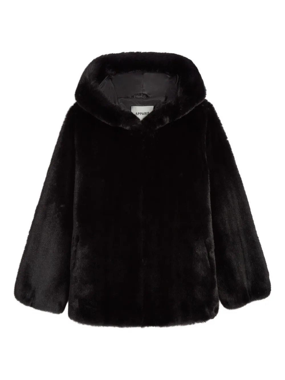 Apparis Katin Hooded Jacket In Black