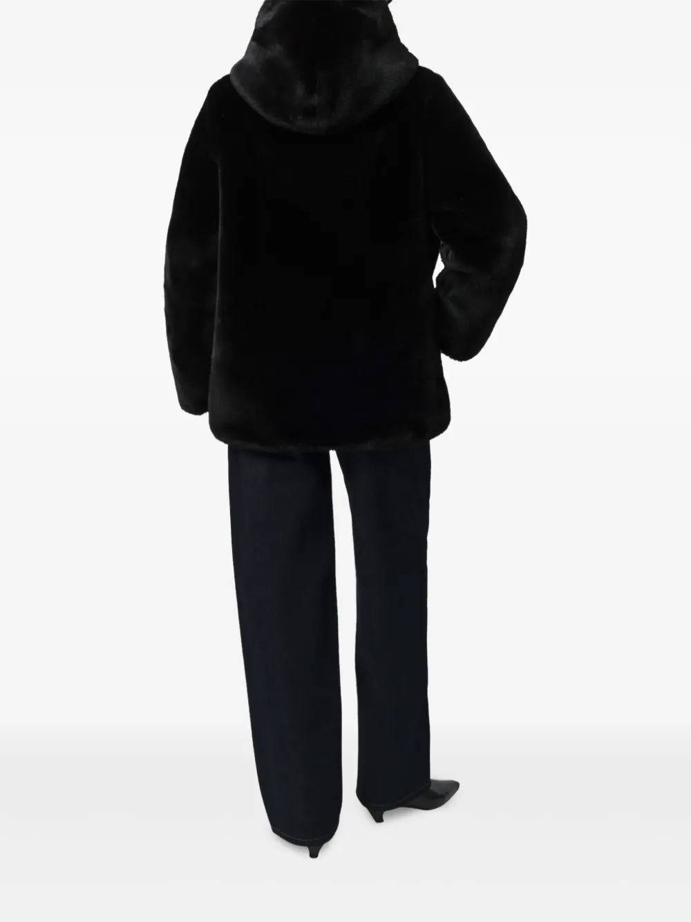Apparis Katin Hooded Jacket In Black