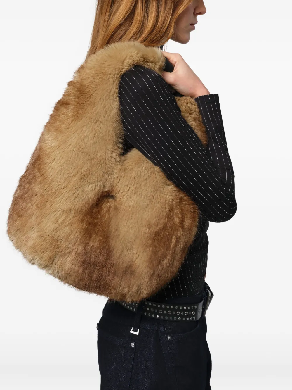 Apparis Colette Top-handle Bag In Brown