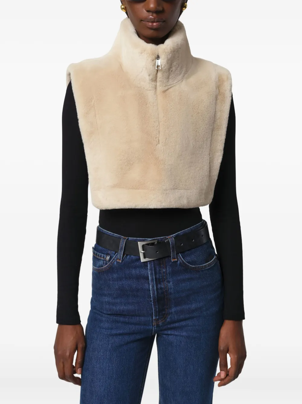 Apparis Jamie Dickey Zip Top In Pink
