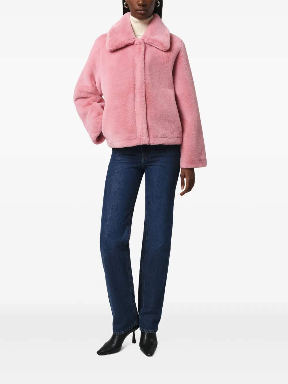 Apparis Elis collared jacket | Faux Fur & Shearling Jackets | Image 2