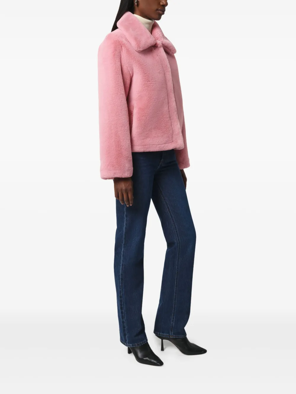 Apparis Elis jack met kraag Roze