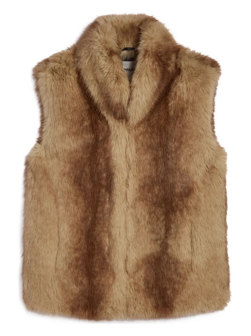 Apparis Laila Sleeveless Vest In Brown