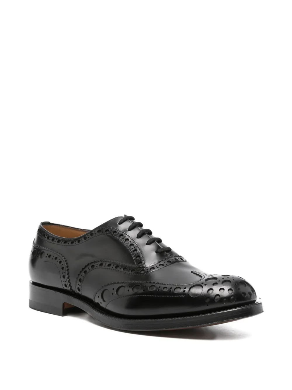 Church's 25mm Burwood lace-up Oxford shoes Zwart
