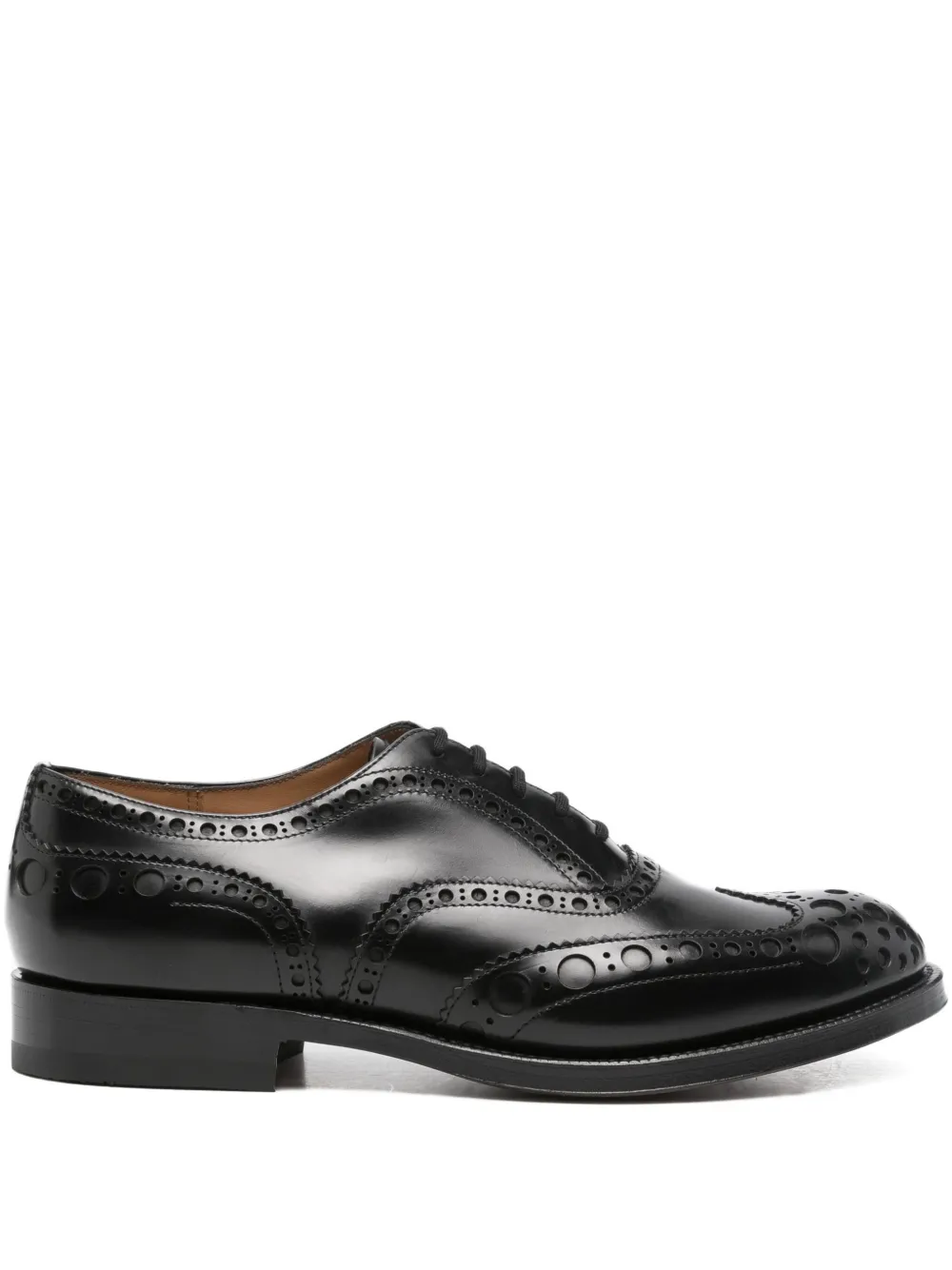 Church's 25mm Burwood lace-up Oxford shoes Zwart