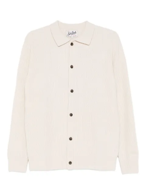 MC2 Saint Barth polo-collar cardigan