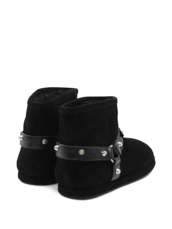 こ*は様 【3時間オークション】balenciaga alaska boots Balenciaga Alaska studded-strap Soft Boots | Black | FARFETCH ZA
