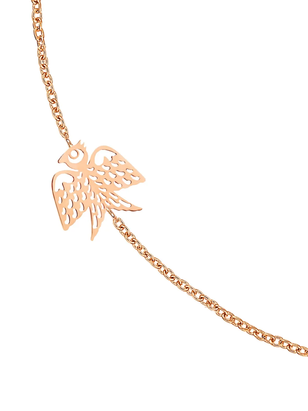 Ginette Ny 18k Rose Gold Georgia Bracelet In Pink