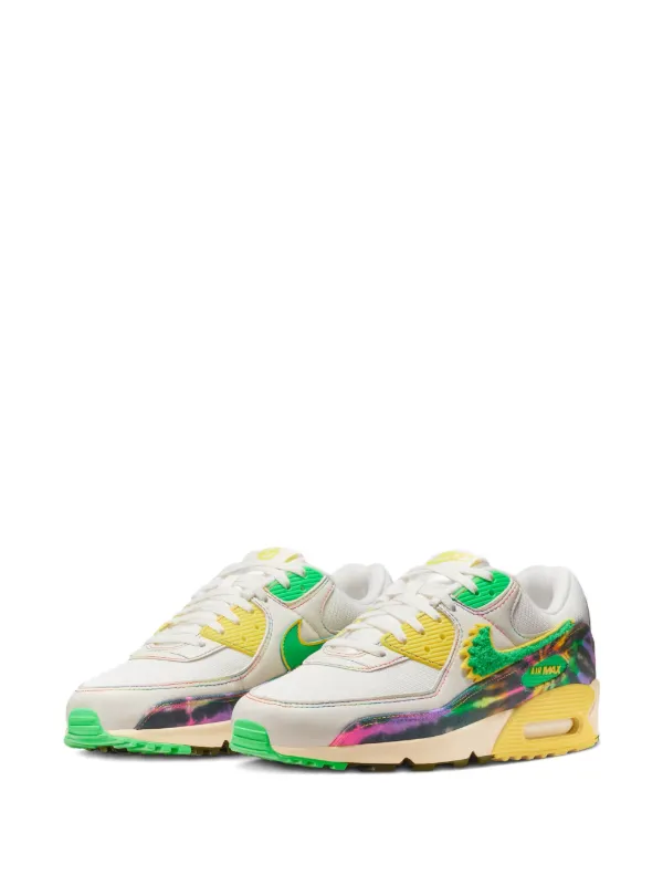Nike Air Oregon Ducks Green Yellow White Low-Top Sneakers s-l400.jpg main image 4