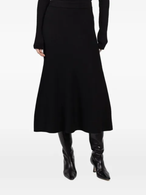 Simkhai A-line midi skirt